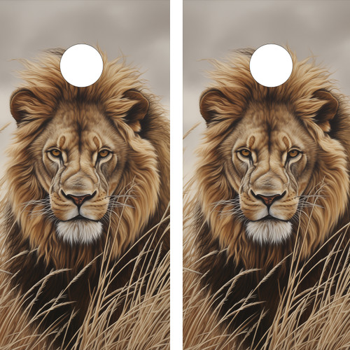 Bring the untamed spirit of the wild to your cornhole games with our wraps featuring captivating wild animal themes! Roar into action with custom designs showcasing majestic lions, fierce tigers, and other awe-inspiring creatures.