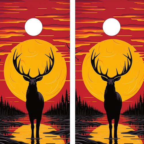 Elevate your outdoor gaming experience with our captivating cornhole wraps featuring hunting and fishing themes! Immerse yourself in the thrill of the great outdoors with custom designs that celebrate the essence of the hunt and the tranquility of fishing.