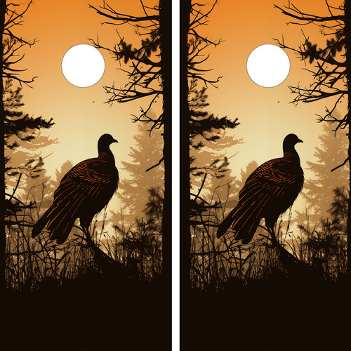 Turkey Hunting Cornhole Boards
