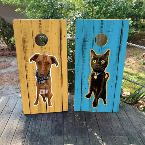Custom Cornhole Boards - Your Photos!