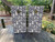 "Dark Blue Tiki Totem Professional Cornhole Boards featuring bold tiki totem design with tropical island theme and deep blue tones"