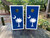 "Navy South Carolina Cornhole Boards Design 7 featuring state outline with navy blue coastal beach theme and personalized design" "Navy South Carolina Cornhole Boards Design 7 featuring state outline with navy blue coastal beach theme and personalized design"