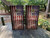 "Scratched USA American Flag Cornhole Boards featuring distressed, scratched American flag design with rugged patriotic style"