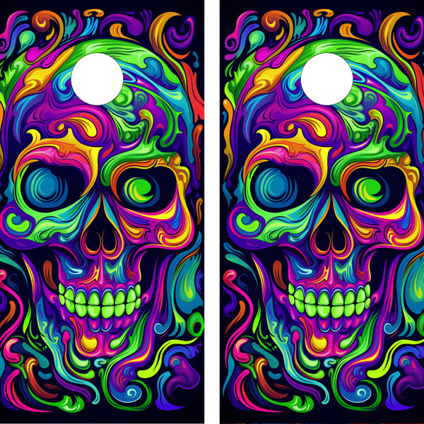 Elevate your cornhole game with our unique cornhole wraps featuring artistic skulls! Transform your boards into a striking masterpiece that combines the thrill of competition with bold, eye-catching designs. Unleash your inner rebel and make a statement with every toss!