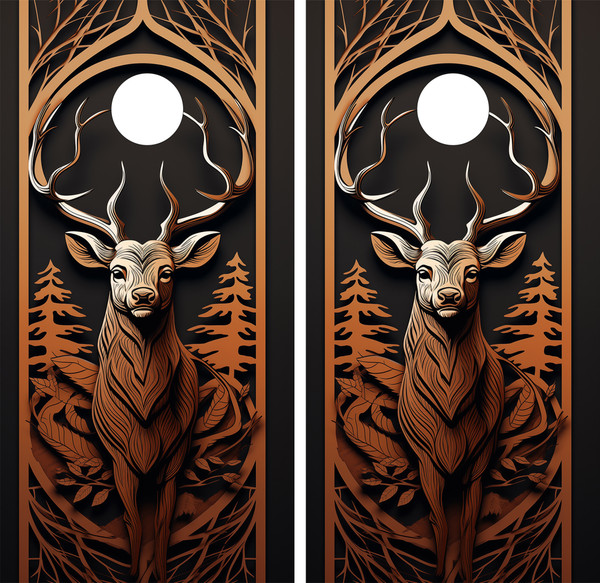 Elevate your outdoor gaming experience with our captivating cornhole wraps featuring hunting and fishing themes! Immerse yourself in the thrill of the great outdoors with custom designs that celebrate the essence of the hunt and the tranquility of fishing.