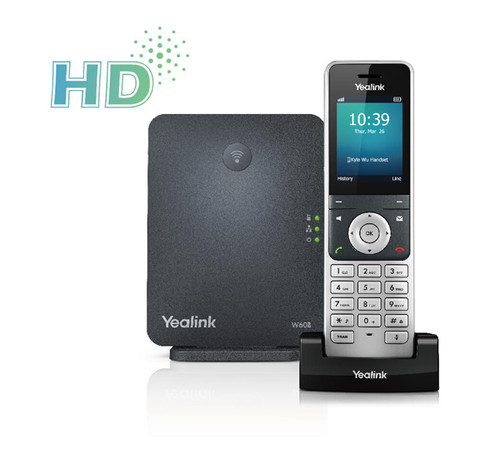 Yealink W60P- Wireless DECT IP Package W60B+W56H