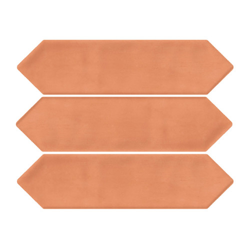 Picket 3x12 Ceramic Subway Tile - Coral