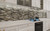 Kitchen Backsplash with Giorbello Glacier Mountain, Piano Slate