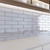 Lavender Gray, 4"x 12" Glass Subway Tile