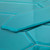 Hexagonal Glass Tile 3"x 9", Dark Teal