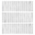 Spanish Clorido Ceramic 8"x 8" Wall Tile - Bright White