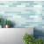 3" x 12” Spanish Fes Ceramic Subway Wall Tile - Sky Blue