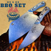 Limited Run BBQ Set: K5 + K6 + Canvas Knife Roll (BROWN/WHITE/GREY/BLACK G-10)