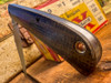 Marshland Trapper (Mossy Oak Burlap Micarta w/ Maroon Richlite Shield) Custom.