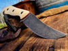 *CUSTOM SHOP* VAQUERO W/ WHITE BURLAP MICARTA SCALES/RED G-10 LINERS/BLACKOUT FINISH