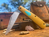 Marshland Trapper Apache Series (Natural Linen w/ Turquoise G-10 Arrowhead Shield) Custom Drop