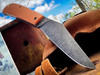 Marshland Trapper Apache *Knapped*(Butterscotch Paper Micarta w/ Teal G-10 Arrowhead Shield/Blackout Blade) Custom Drop