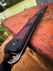 *CUSTOM SHOP* SHOAL (MAGNACUT)  BLACK MICARTA W/ REDSTONE RICHLITE BLACKOUT