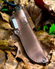 *CUSTOM SHOP RUN* BRAVE BLACKOUT BUTTERSCOTCH PAPER MICARTA W/ TEAL G-10 (MAGNACUT)
