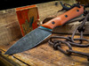 *CUSTOM SHOP RUN* BRAVE BLACKOUT BUTTERSCOTCH PAPER MICARTA W/ TEAL G-10 (MAGNACUT)