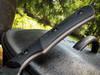 *CUSTOM SHOP* MAGNACUT 4PC KITCHEN SET W/ BLACK LINEN MICARTA SCALES/RED G-10 LINERS