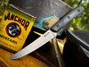 *CUSTOM SHOP* MAGNACUT 4PC KITCHEN SET W/ BLACK LINEN MICARTA SCALES/RED G-10 LINERS