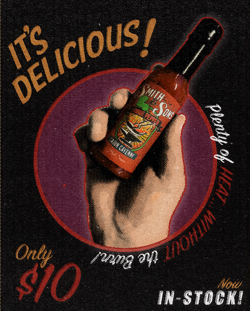 FORGE PEPPER CAJUN CAYENNE HOT SAUCE