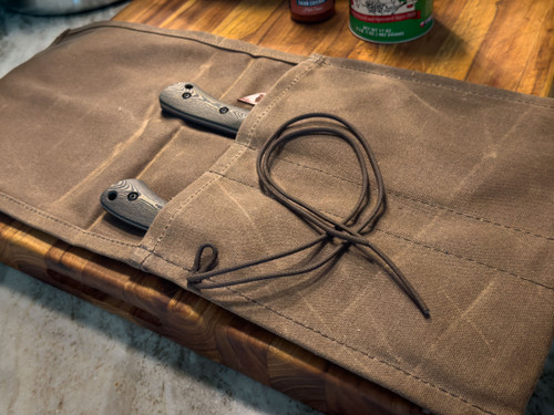 K5/K6 WAXED CANVAS KNIFE ROLL