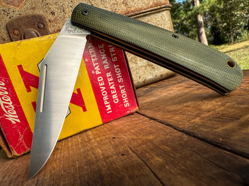 Marshland Trapper (OD Green Canvas Micarta) Custom Run