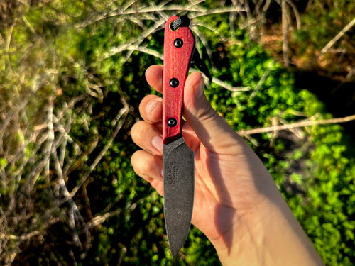 Scamp Magnacut (RED BURLAP MICARTA) *FOUNDER'S SERIES*