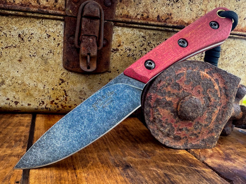 Scamp Magnacut (RED BURLAP MICARTA) *FOUNDER'S SERIES*