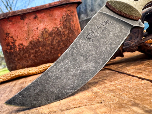 *CUSTOM SHOP* VAQUERO W/ OD GREEN MICARTA SCALES/NATURAL LINERS/BLACKOUT FINISH