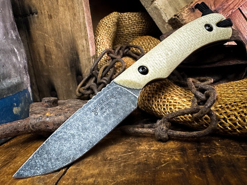 AXIOM MAGNACUT BLACKOUT *WHITE JUTE MICARTA*