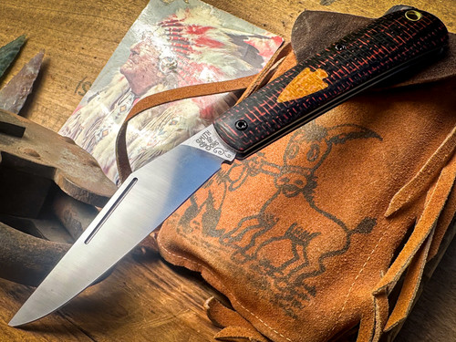 Marshland Trapper Apache Series (Badlands Burlap w/ Natural Jute Arrowhead Shield) Custom Drop Marshland Trapper Apache Series (Badlands Burlap w/ Natural Jute Arrowhead Shield) Custom Drop