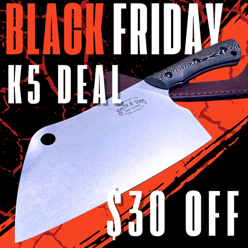 LIMITED RUN: K5 W/ MAPLE/BLACK RICHLITE SCALES