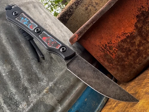 *CUSTOM SHOP* SHOAL (MAGNACUT)  BLACK MICARTA W/ NEBULA FATCARBON BLACKOUT