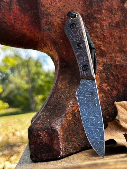 SCAMP DAMASCUS & COPPER CAMO FATCARBON *FOUNDER'S SERIES*