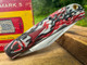 Marshland Trapper (Red/Grey/Black G-10 Burl) Custom