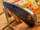 Marshland Trapper (Mossy Oak Burlap Micarta w/ Maroon Richlite Shield) Custom.