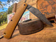 Marshland Trapper Apache Series (Natural Canvas w/ OD Green Jute  Arrowhead Shield/Blackout Finish) Custom Drop