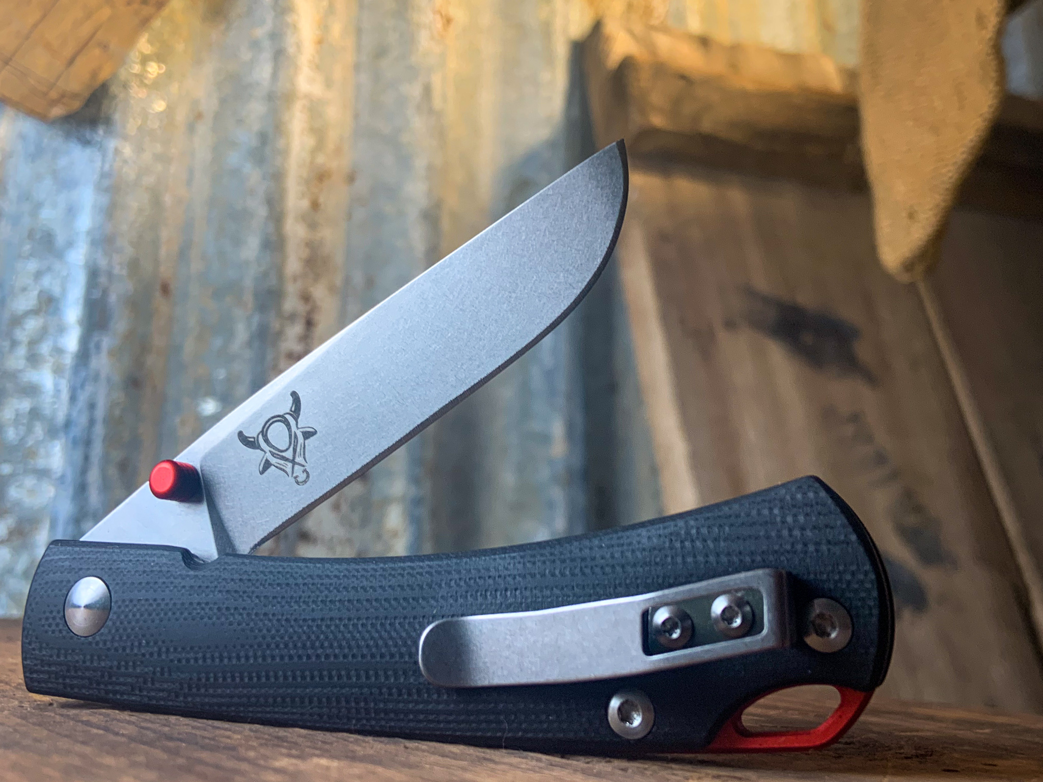 Premium SODBUSTER Pocket Knife? Smith & Sons Ox 