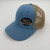 Blue/khaki trucker hat from Ron's Tool Company