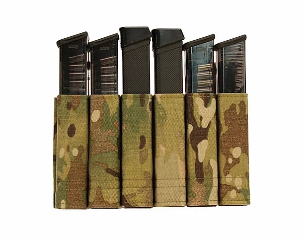 Subgun 6pack Glock/Colt Daeodon Front Panel Tall KYWI Pouch