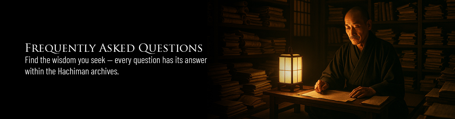 Hachiman PC FAQ - Frequently Asked Questions