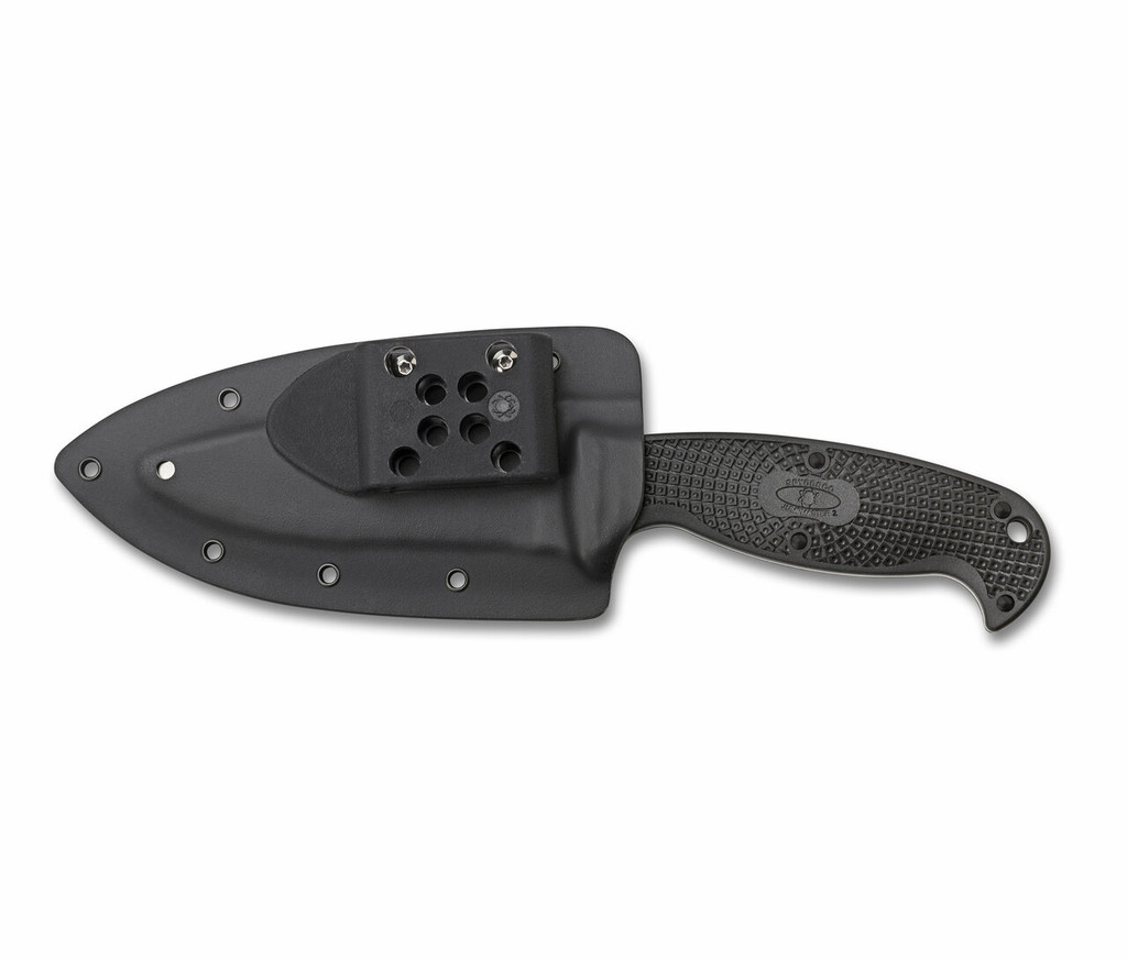 Spyderco Jumpmaster 2 FB24SBK2 Fixed Blade Knife 4.48" Serrated Edge H-1 Blade