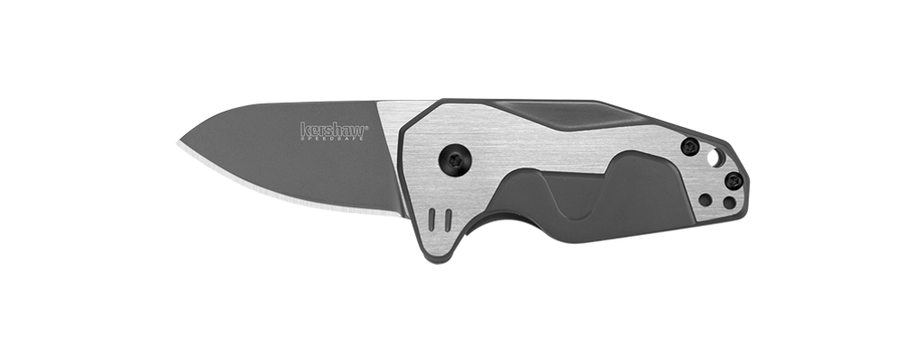 REFERENCE ONLY - Kershaw Hops 5515 Assisted Opening Knife, Two Tone 1.875" Plain Edge Blade, Two Tone Stainless Steel  Handle