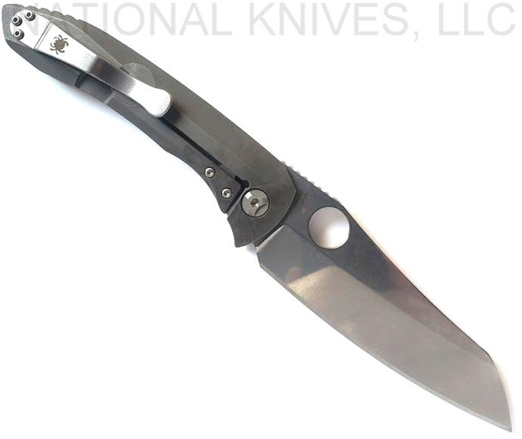 REFERENCE ONLY - Spyderco Paysan Folding Knife C238TIP CPM-S90V Blade Titanium