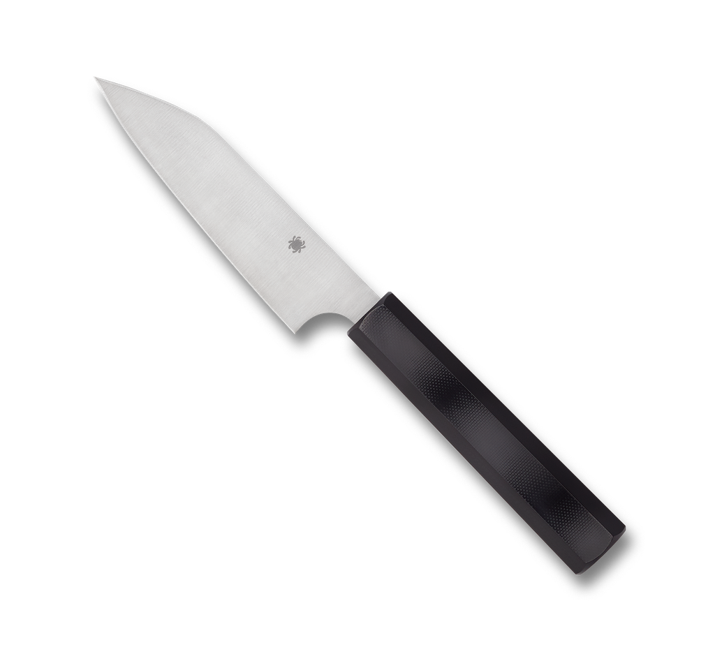 Spyderco Culinary Murray Carter Wakiita Petty Knife K15GP 4.5" BD1N Blade G-10