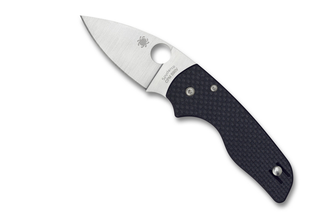 REFERENCE ONLY- Spyderco Lil' Native Sprint Run C230CF90VP S90V Blade Black C.F.