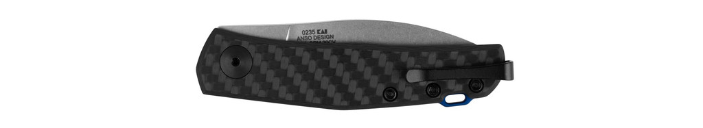 Zero Tolerance 0235 Pocket Knife 2.6" CPM-20CV Blade Carbon Fiber Handle